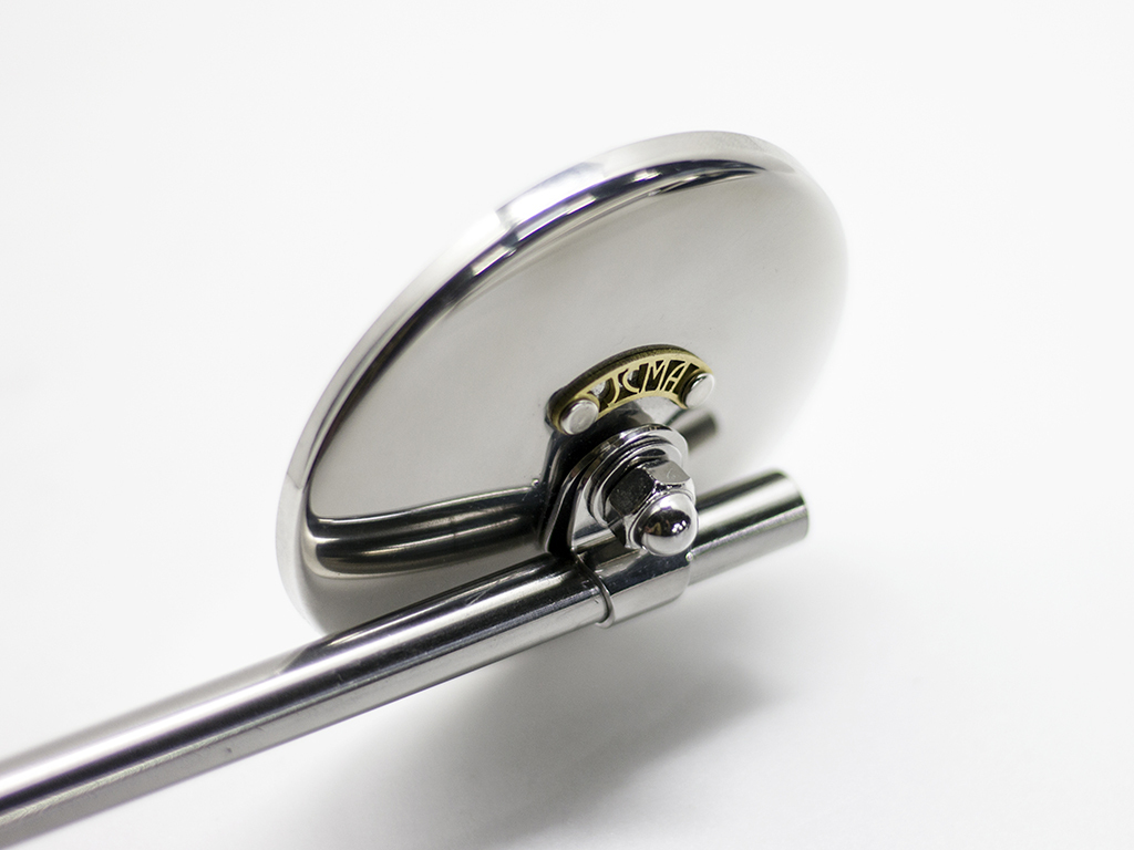 MOTOR ROCK JCMAミラー φ80 ポリッシュ 2. Brass/Nickel (MR-HC059P)拍卖