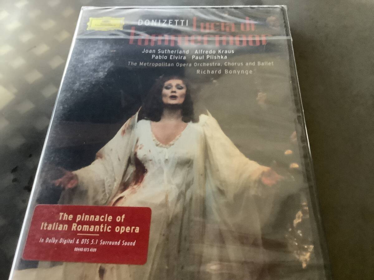 ドニゼッティ 歌劇  ランメルモールのルチア サザーランド  クラウス   メトロポリタン歌劇場管 ボニング拍卖