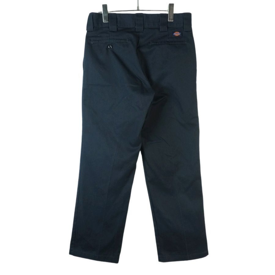 Dickiesディッキーズ874ワークパンツカラーパンツツイル生地タグワンポイント濃紺ダークネイビー無地vintageヴィンテージ40308拍卖