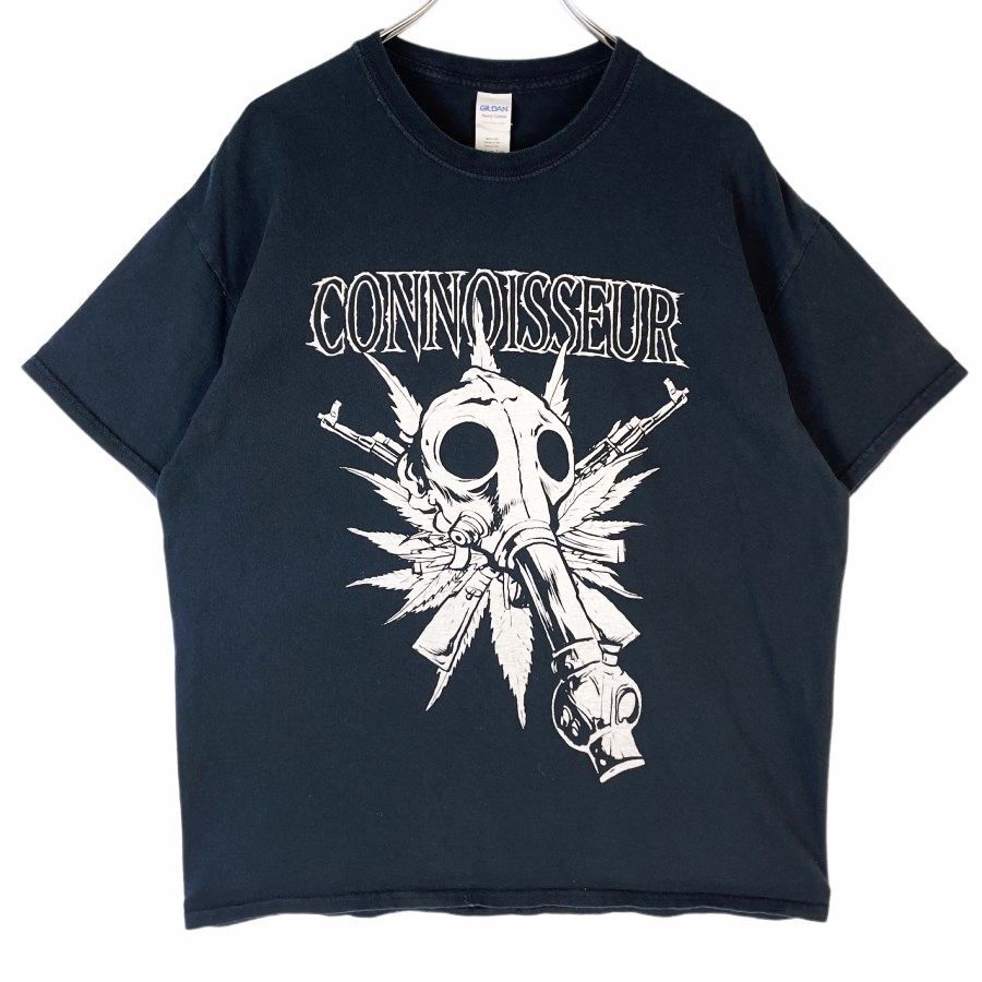 GildanギルダンconnoisseurバンドTシャツバンTアーティストTロックT黒ブラック白ホワイトheavycottonヘビーコットンvintage40621拍卖