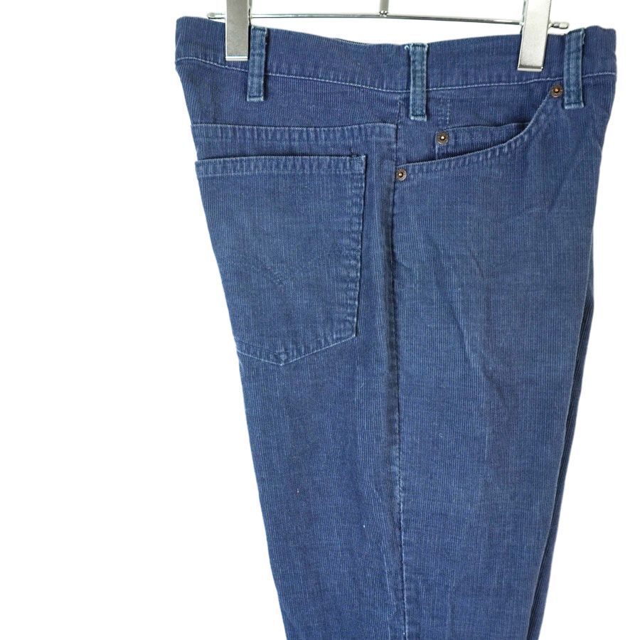 80sリーバイスLevi'sフレアコーデュロイパンツブーツカットパンツ紺ネイビーY2Kヴィンテージvintage40314拍卖