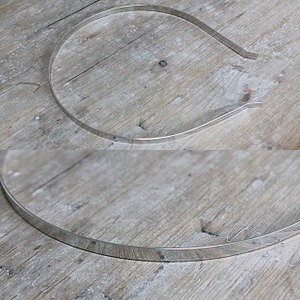 【10個パック】 カチューシャ台 金属ベース 幅 4.7mm シルバー 色 sgy-420-10p拍卖