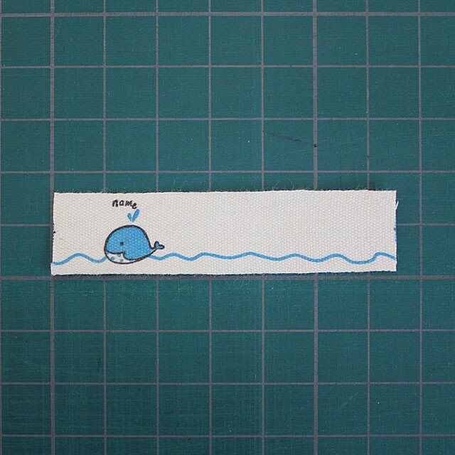 コットン ネーム タグ テープ 1.5cm幅 約2ヤード(約182cm)(タグ28個) sgy-196-b-2y拍卖