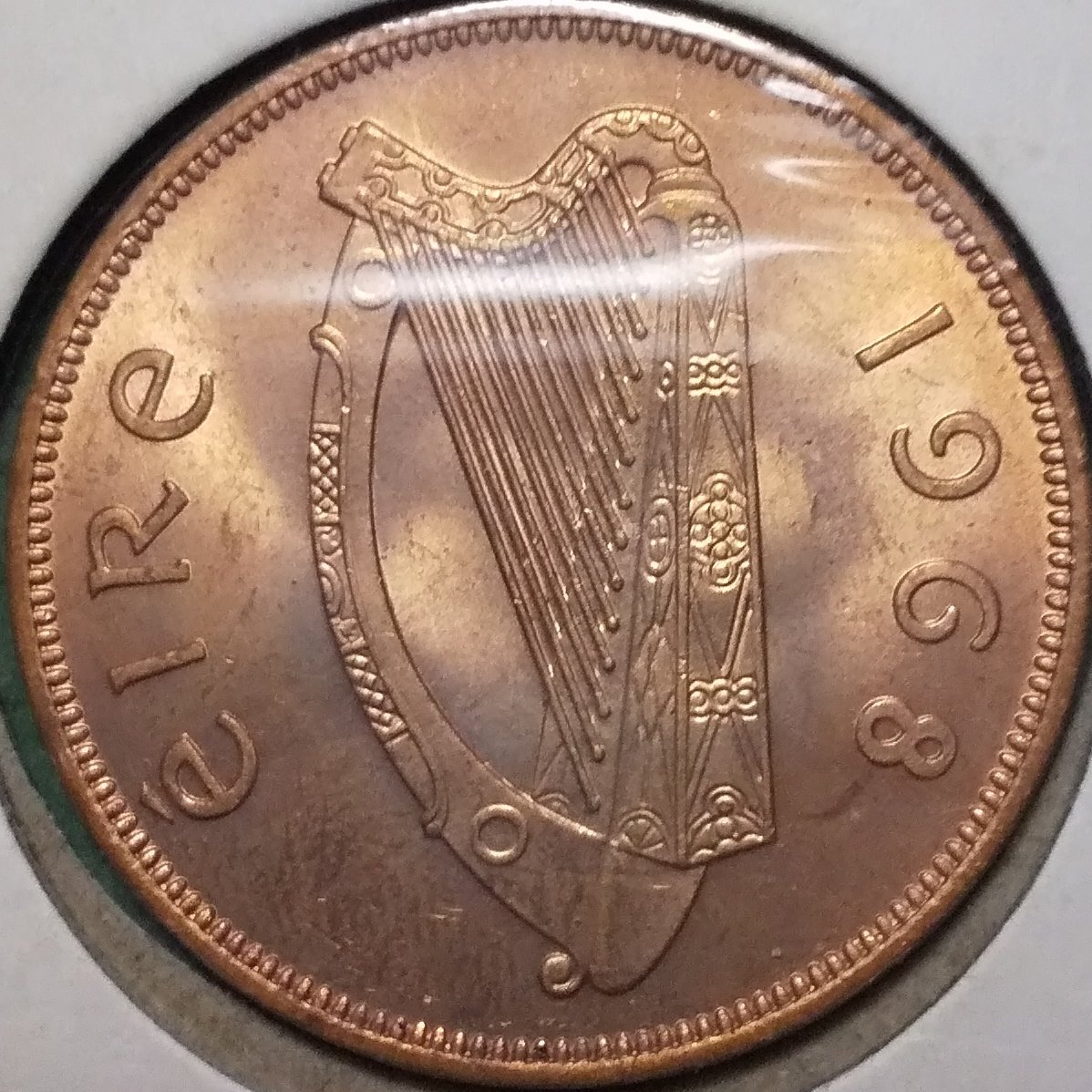 (C-986) アイルランド ペニー銅貨 1968年 ③拍卖