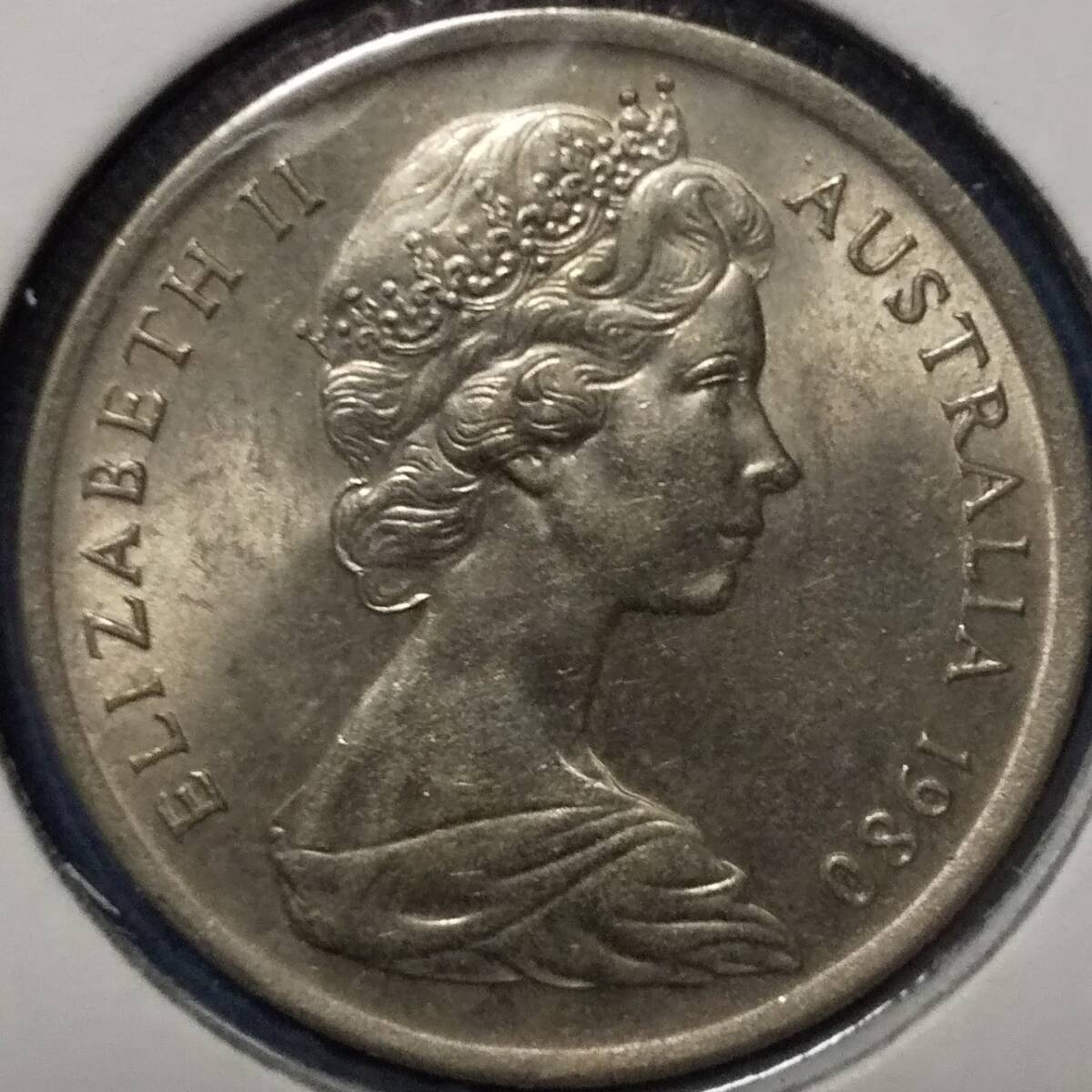 (C-860) オーストラリア 5セント白銅貨 1980年 ハリモグラ ②拍卖