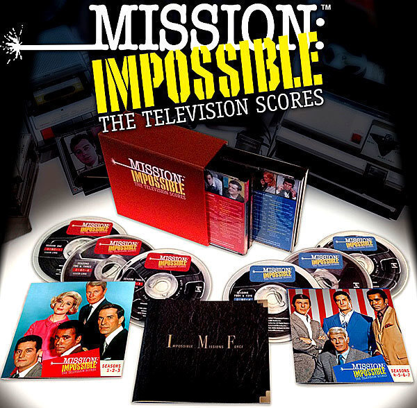 ■■『 スパイ大作戦 』■■ < 限定完売/レア 6枚組 新品未開封 > ■ ラロ・シフリン 他 ■ ミッション:インポッシブル / シーズン1-7拍卖