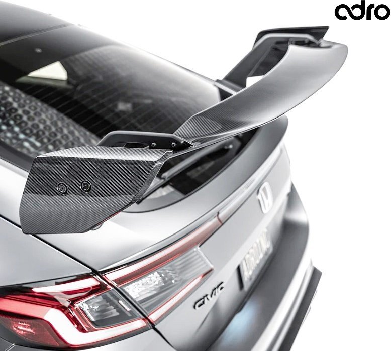 【M's】 FL5 シビック タイプR (2022.9-) adro AT-R4 スワンネックウイング カーボン エイドロ アドロ エアロ パーツ 部品 A22A10-1501拍卖