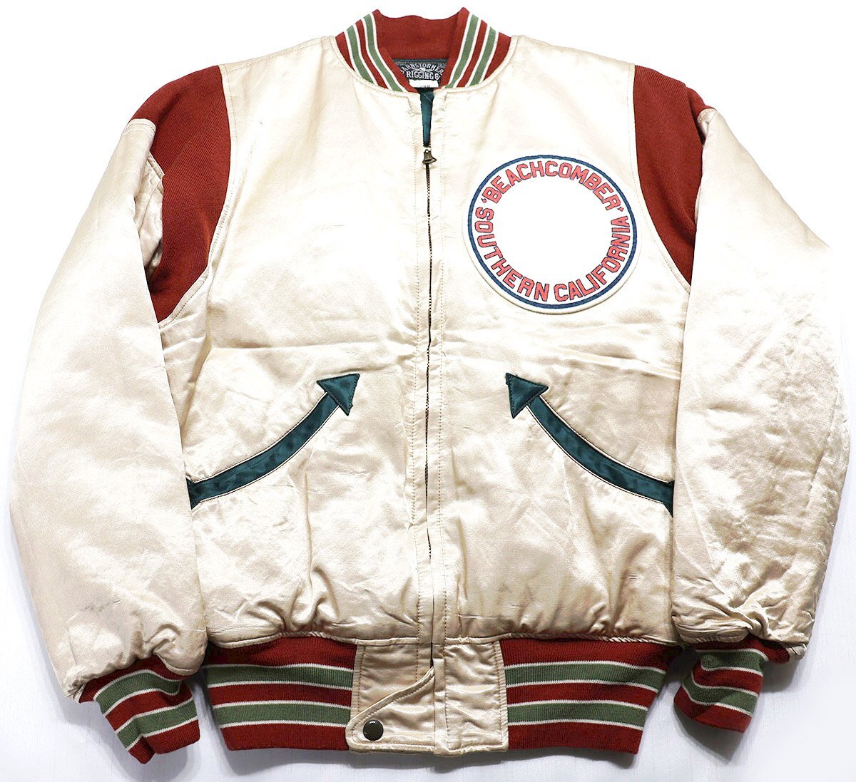 BARNSTORMERS (バーンストーマーズ) Warm-Up Jacket “BEACH COMBER” / ウォームアップジャケット ビーチコンバー J16-01MSSP 美品 XS拍卖