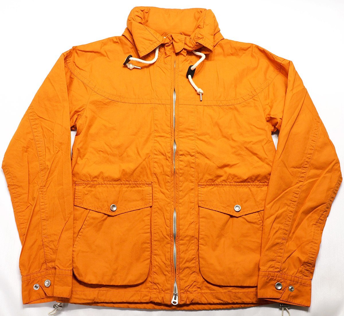 EDITOR'S (エディターズ) Full Zip Hoodie / フルジップパーカー #500313 美品 オレンジ size M / ブルゾン / ジャケット拍卖