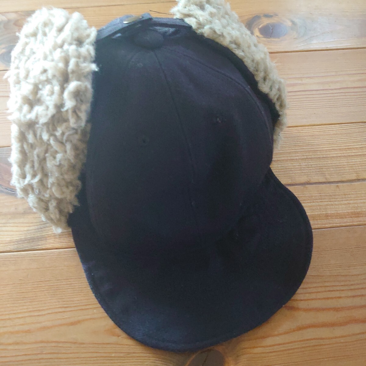 ★希少 レア品 状態良 GDC×CA4LA ボアキャップ ブラック GDC CA4LAウール 日本製 ツバワイヤー 限定★拍卖