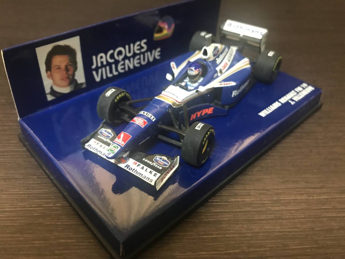 ※ 1/43 MINICHAMPS【Rothmans】 ウィリアムズ・ルノー FW19 #3 J.ヴィルヌーブ ブラジルGP優勝 1997拍卖