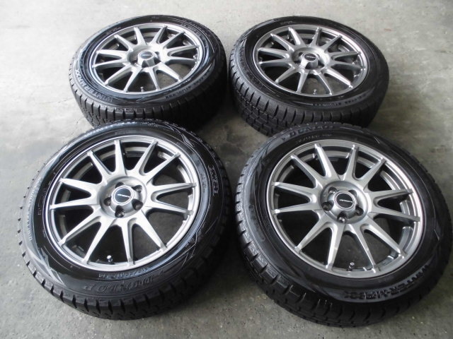 ダンロップ MAXX01★215/55R17★フォレスター、XV、アウトバック、レガシィ、インプレッサなどに!美品&バリ山4本セット!拍卖