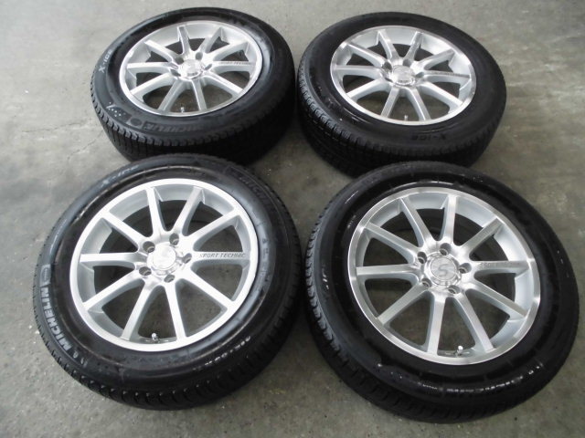 ミシュラン X-ICE★215/60R17★エスティマ、アルファード、エルグランド、エリシオン、エクストレイルに!美品&バリ山4本セット!拍卖