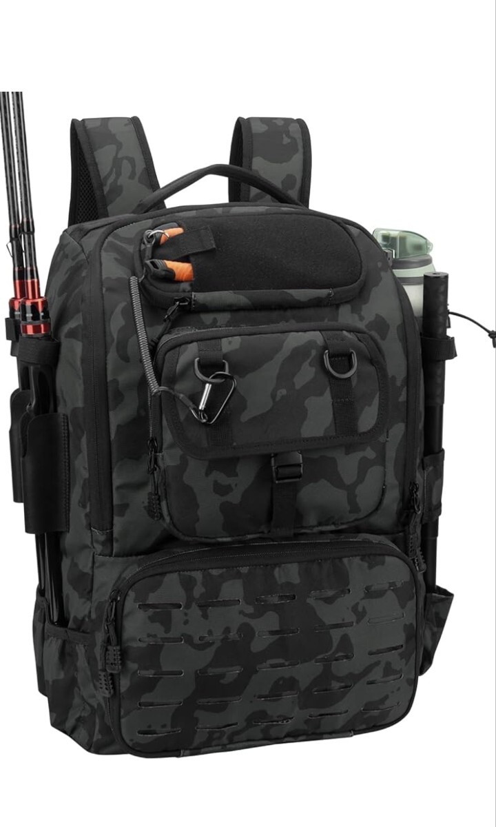 釣りバッグ リュック 防水 釣り バッグ 多機能 大容量 バックパック ランガン ルアーボックス ウェーディング タックルボックス 拍卖