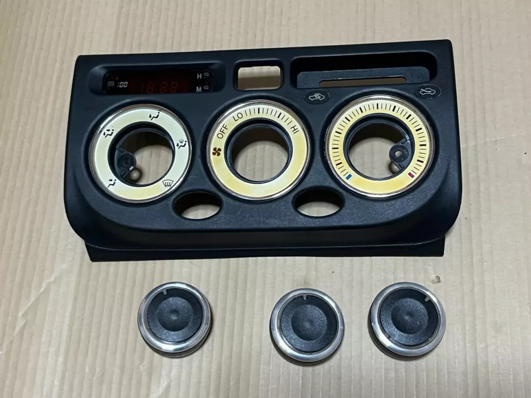 Toyota ZZW30 MR-s l スイッチパネル エアコン 操作パネル拍卖