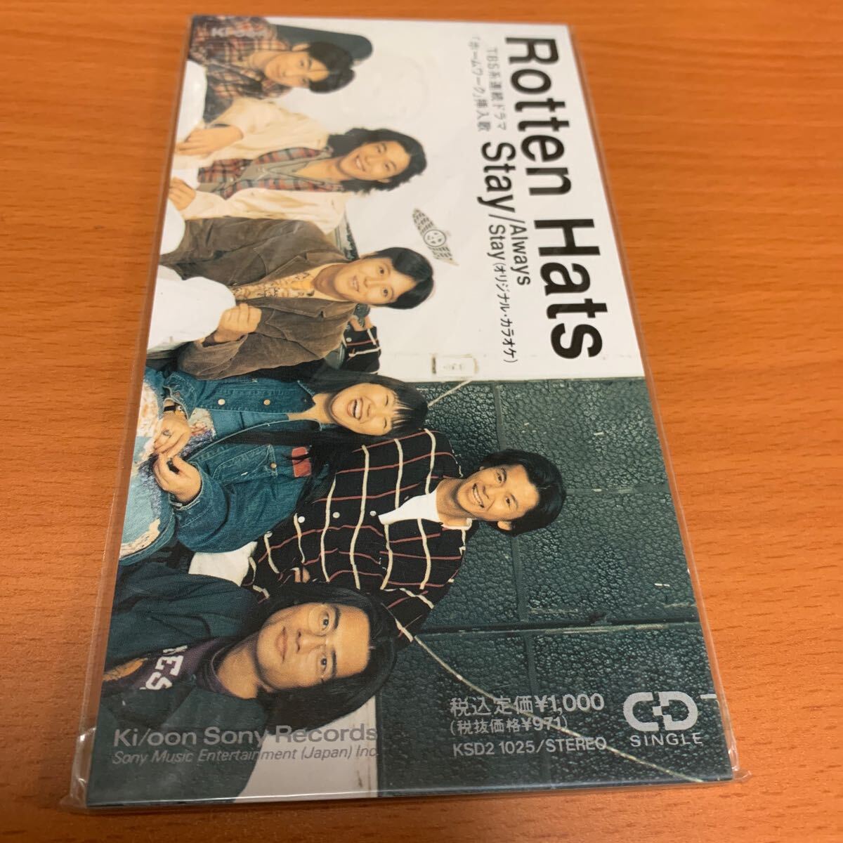 STAY ROTTEN HATS 8cmCD 未開封品拍卖