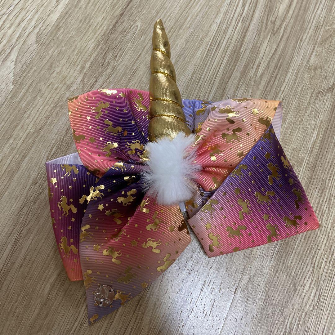 ユニコーン リボン ヘアピン コスプレ 子供 仮装 ハロウィン拍卖