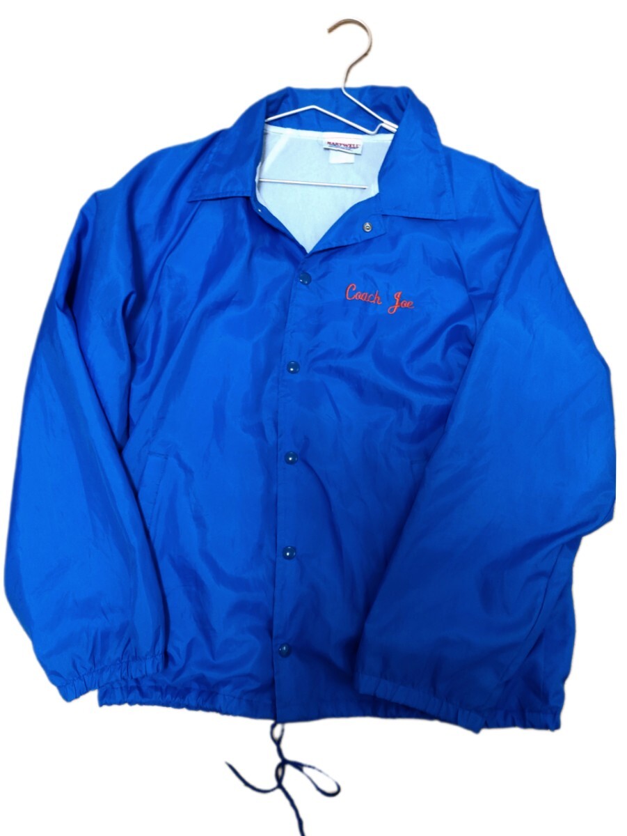 【送料☆600円】90s ☆極美品☆ US輸入HARTWELL コーチジャケットXLサイズ USA製 ナイロンジャケット ジャケット アメカジ ハートウェル拍卖