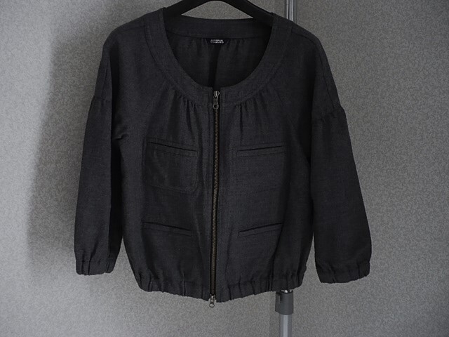 ジャーナルスタンダード ★ウールジップアップジャケット ワイド ルーズ 日本製拍卖