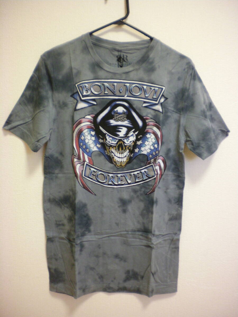 ☆ロックTシャツ☆BONJOVI☆ボンジョヴィ☆着丈74cm☆未使用タグ付き☆拍卖