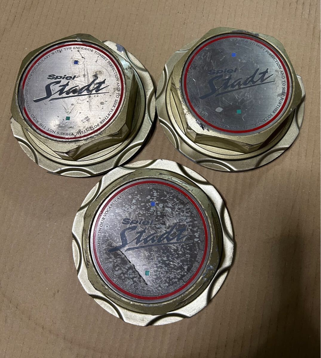 【266】SSR スピードスター Spiel シュピール センターキャップ3個拍卖