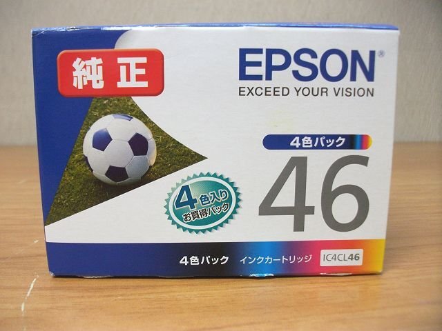 ●アウトレット 新品未使用 純正品 送料無料【 EPSON インクカートリッジ/ IC4CL46 】4色パック●拍卖