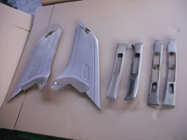 『B234』GS131,1G-GZE,クラウン,スーパーチャージャー,左右 クォータートリム センターピラートリム,x63拍卖