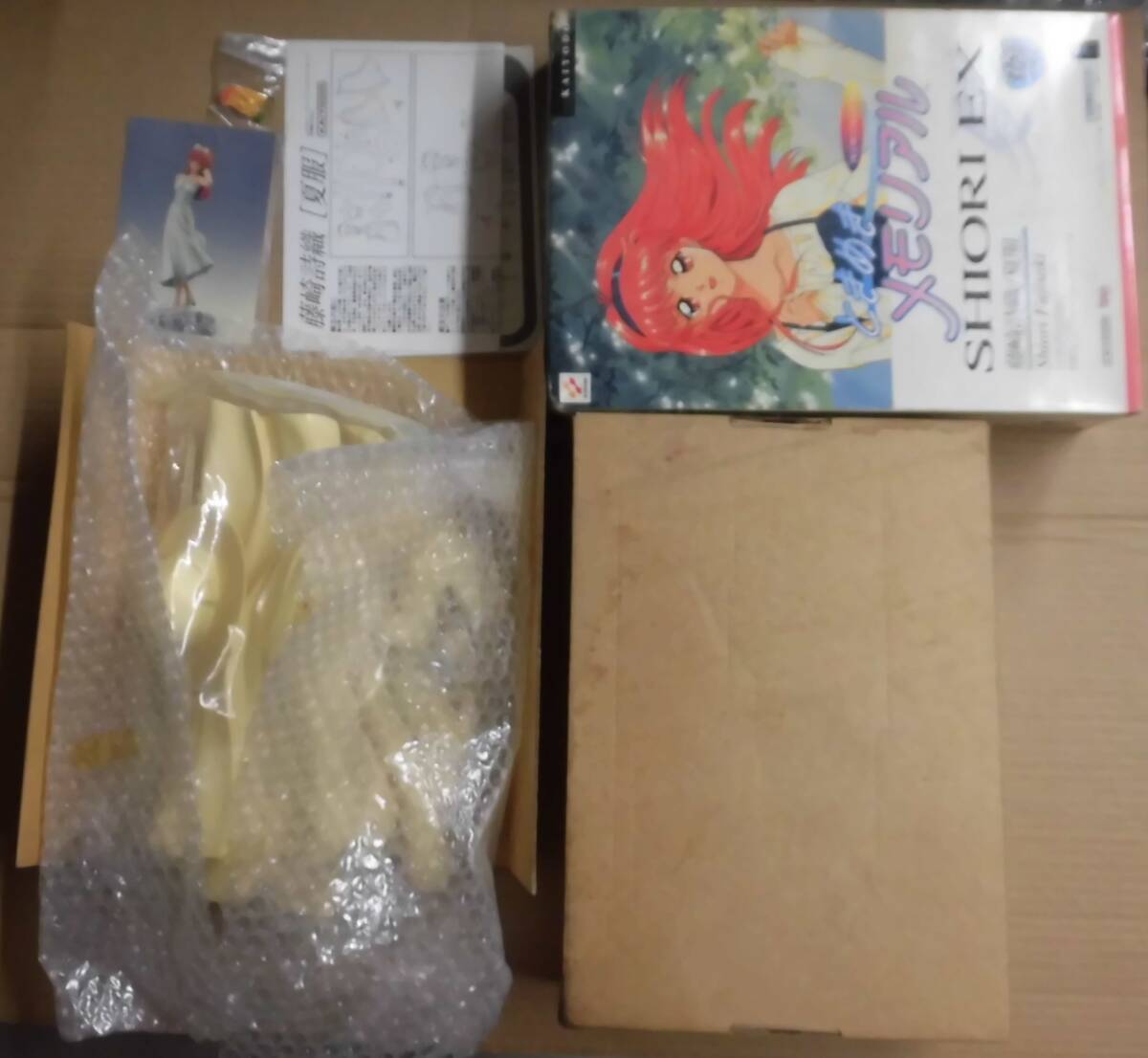 【箱に目立つ傷みとシミ汚れ,未組立】 ときめきメモリアル BOME ボーメ 1/5 レジン製 フィギュア コレクション エクストラ 藤崎詩織 夏服拍卖