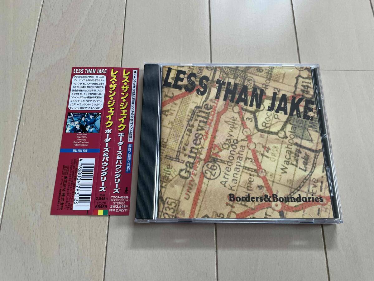 ★Less Than Jake『Borders & Boundaries』CD★ska/スカコア/operation ivy/voodoo glow skulls/nofx拍卖