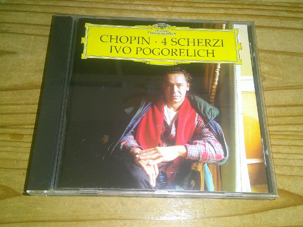 ●即決!CD:CHOPIN 4 SCHERZI IVO POGORELICH ショパン イーヴォ・ポゴレリチ:独盤拍卖