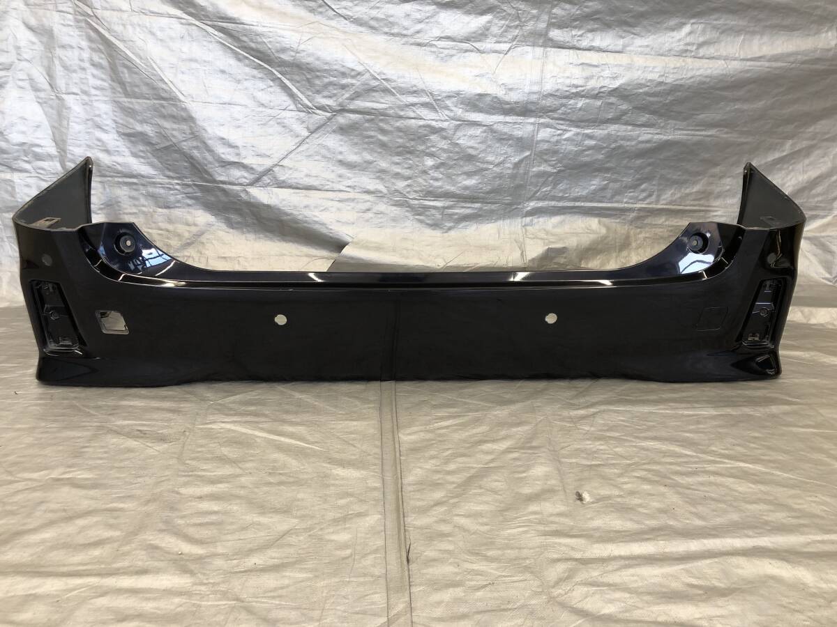 ★□2410-171LLL AGH30W/AGH35W/GGH30W/GGH35W/AYH30 アルファード ヴェルファイア 純正 リアバンパー 52159-58190 ブラックパール系拍卖