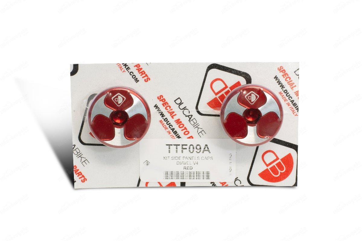 【国内在庫】DUCABIKE ドゥカバイク サイド フレームプラグ レッド 赤 DUCATI DIAVEL V4 ドゥカティ ディアベル ★拍卖