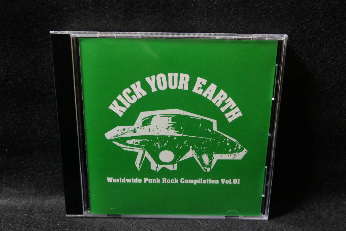 【中古CD】 KICK YOUR EARTH - Worldwide Punk Rock Compilation Vol.01 ・日本編集盤 / EKRM-1044 STEREO VISION FORGET McCARRAN 拍卖