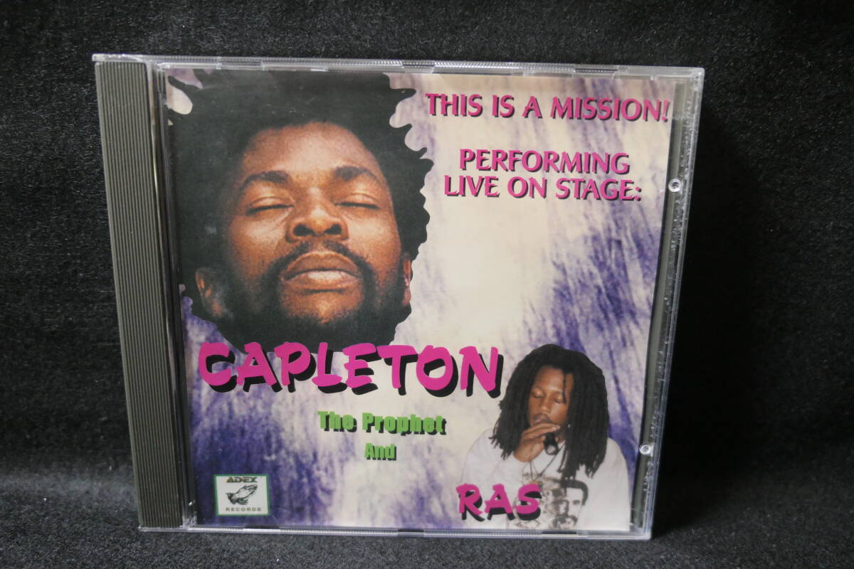 【中古CD】CAPLETON The Project and RAS SHILOH This is Mission Performing Live On Stage / 878807112723拍卖