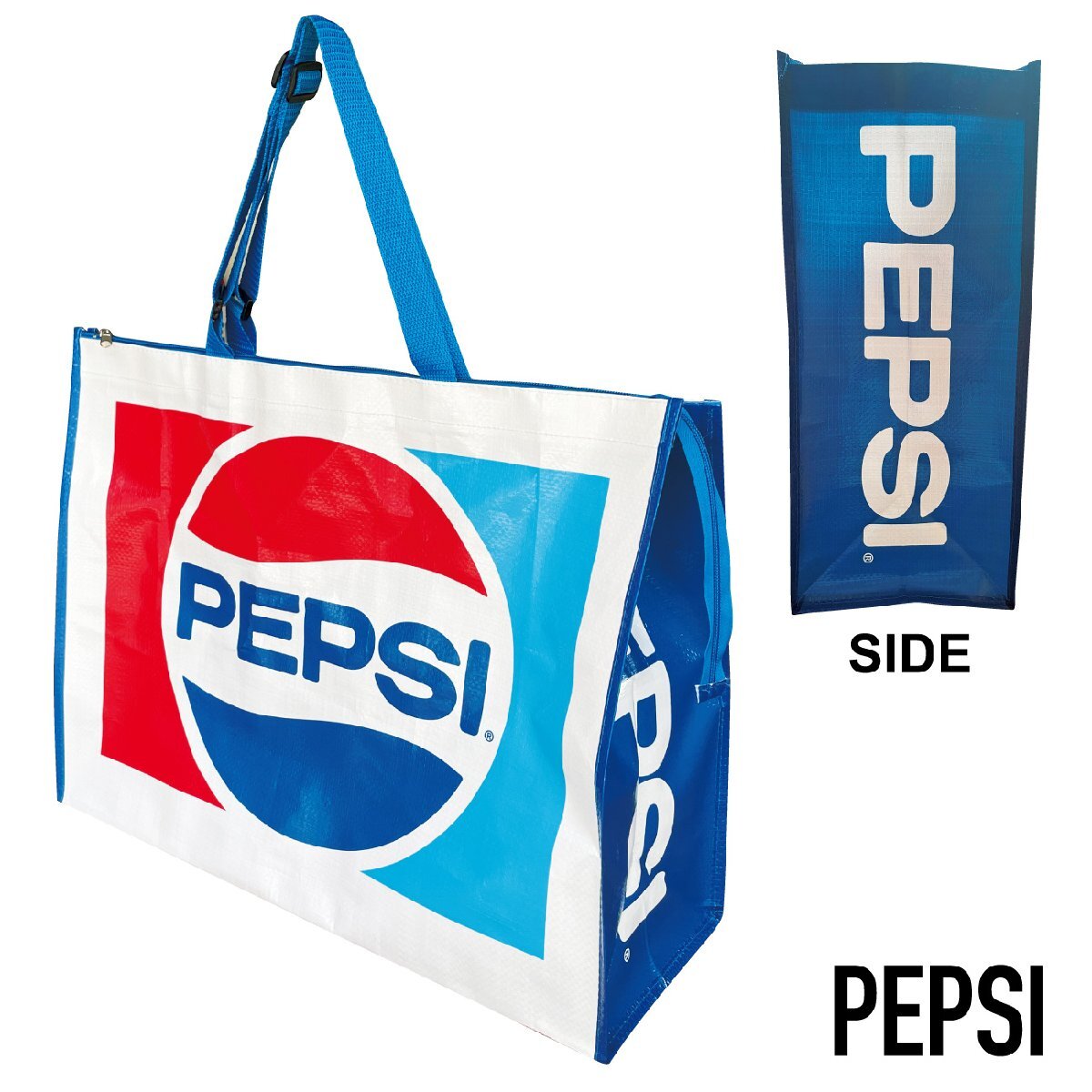 ◆送料\450◆【PEPSI・ペプシ】※《ショッピングバッグ / サイズ400×530mm》 ペプシコーラ アメリカン雑貨拍卖