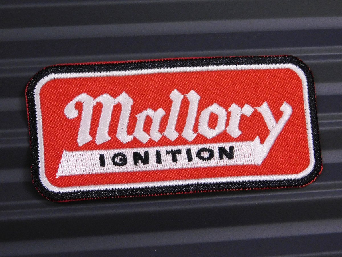 ◆送料\110◆【Mallory IGNITION・マロリーイグニッション】※《アイロン刺繍ワッペン》 アメリカン雑貨 刺繍ワッペン アイロンワッペン拍卖