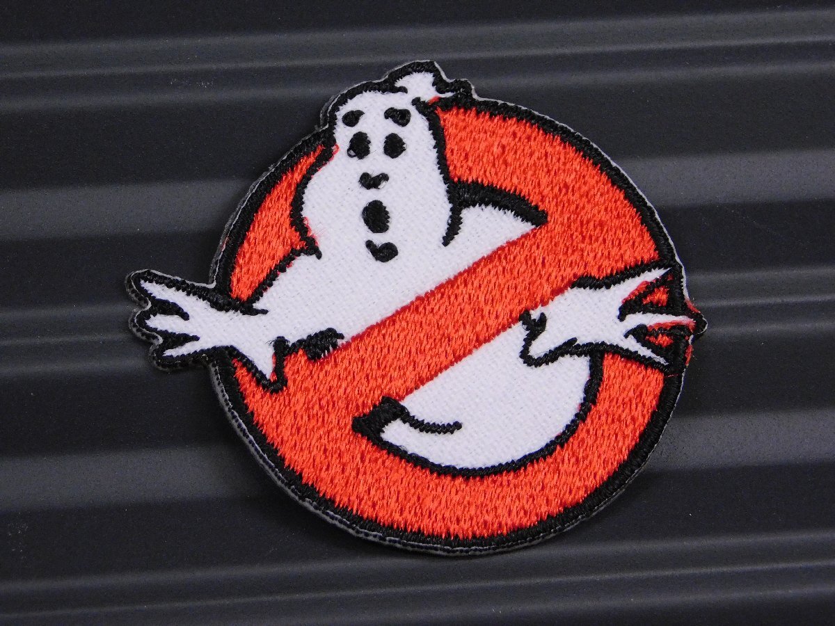 送料\110【Ghostbusters・ゴーストバスターズ】※《ミニアイロン刺繍ワッペン》 アメリカン雑貨 刺繍ワッペン アイロンワッペン拍卖