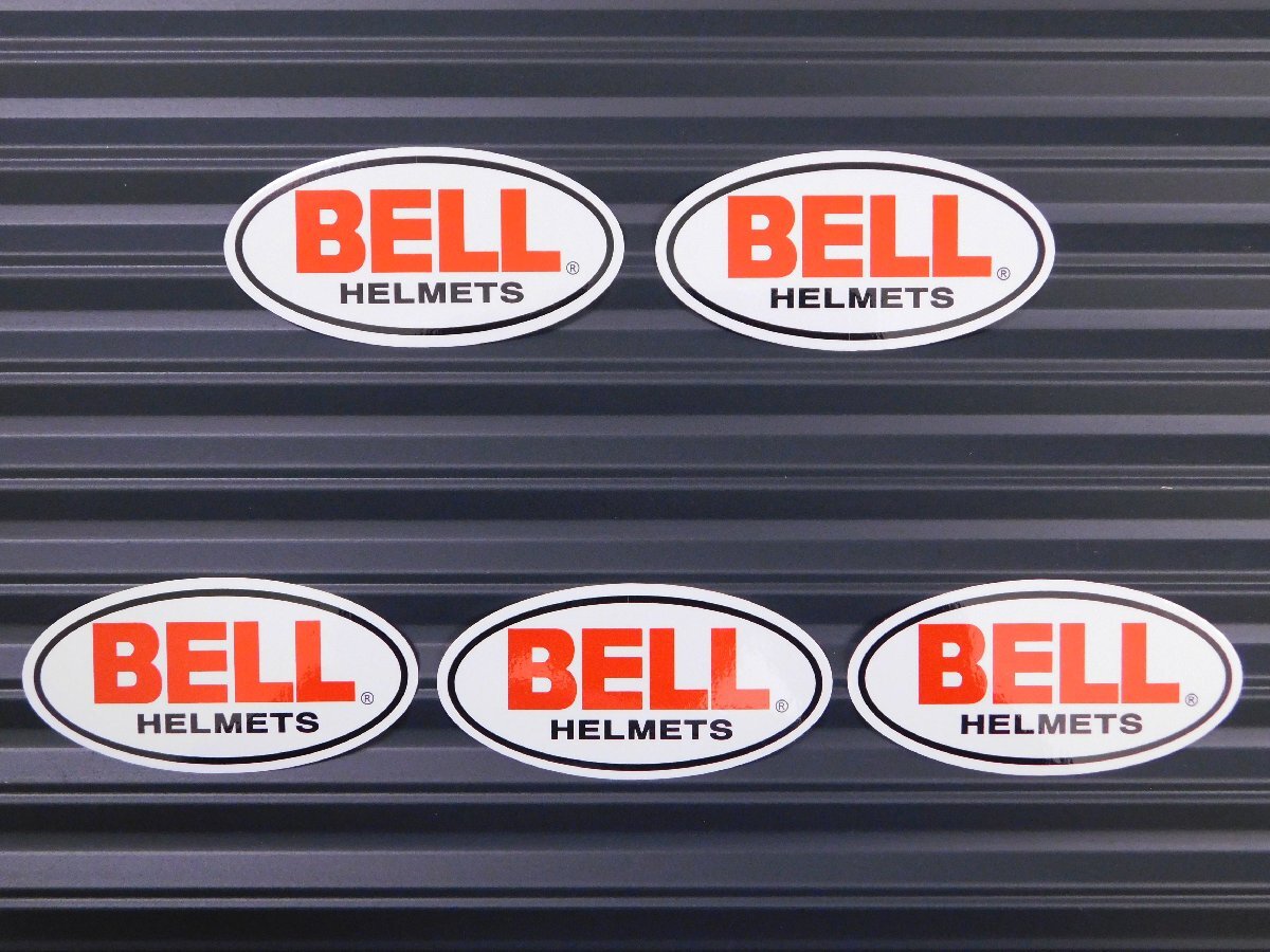 ◆送料\110◆【BELL HELMETS・ベル】※《レーシングステッカー/5枚セット》 (品番ms022) アメリカン雑貨 ガレージ拍卖