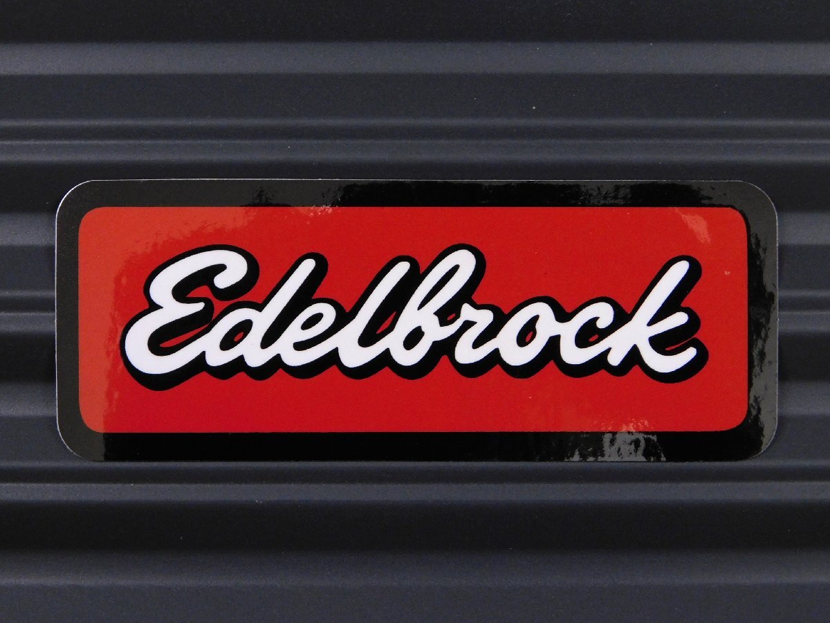 ◆送料\110◆【Edelbrock・エーデルブロック】※《レーシングステッカー》 (品番ms012) アメリカン雑貨 ガレージ拍卖
