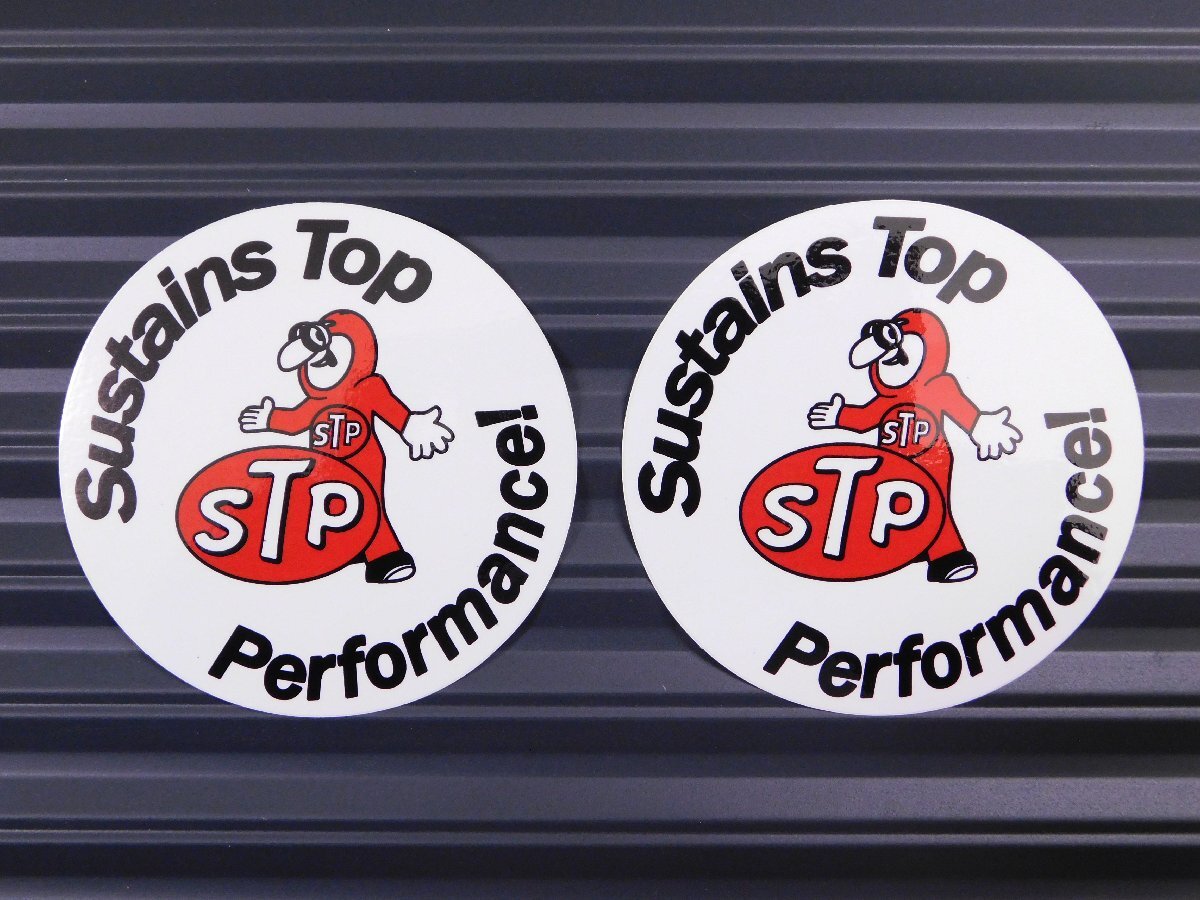 ◆送料\110◆【STP】※《レーシングステッカー×2枚セット》 (品番ms058) アメリカン雑貨 ガレージ拍卖