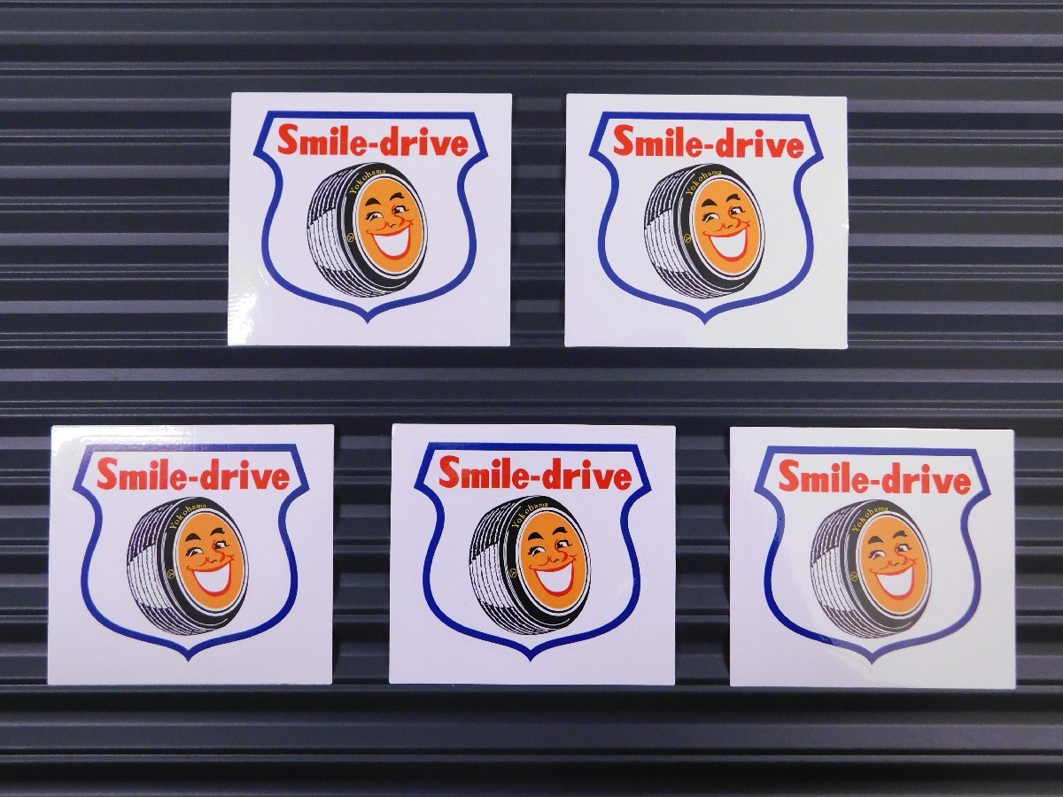 ◆送料\110◆【YOKOHAMA TIRE・ヨコハマタイヤ】※《レーシングステッカー/5枚セット》 (品番ms064) アメリカン雑貨 ガレージ拍卖