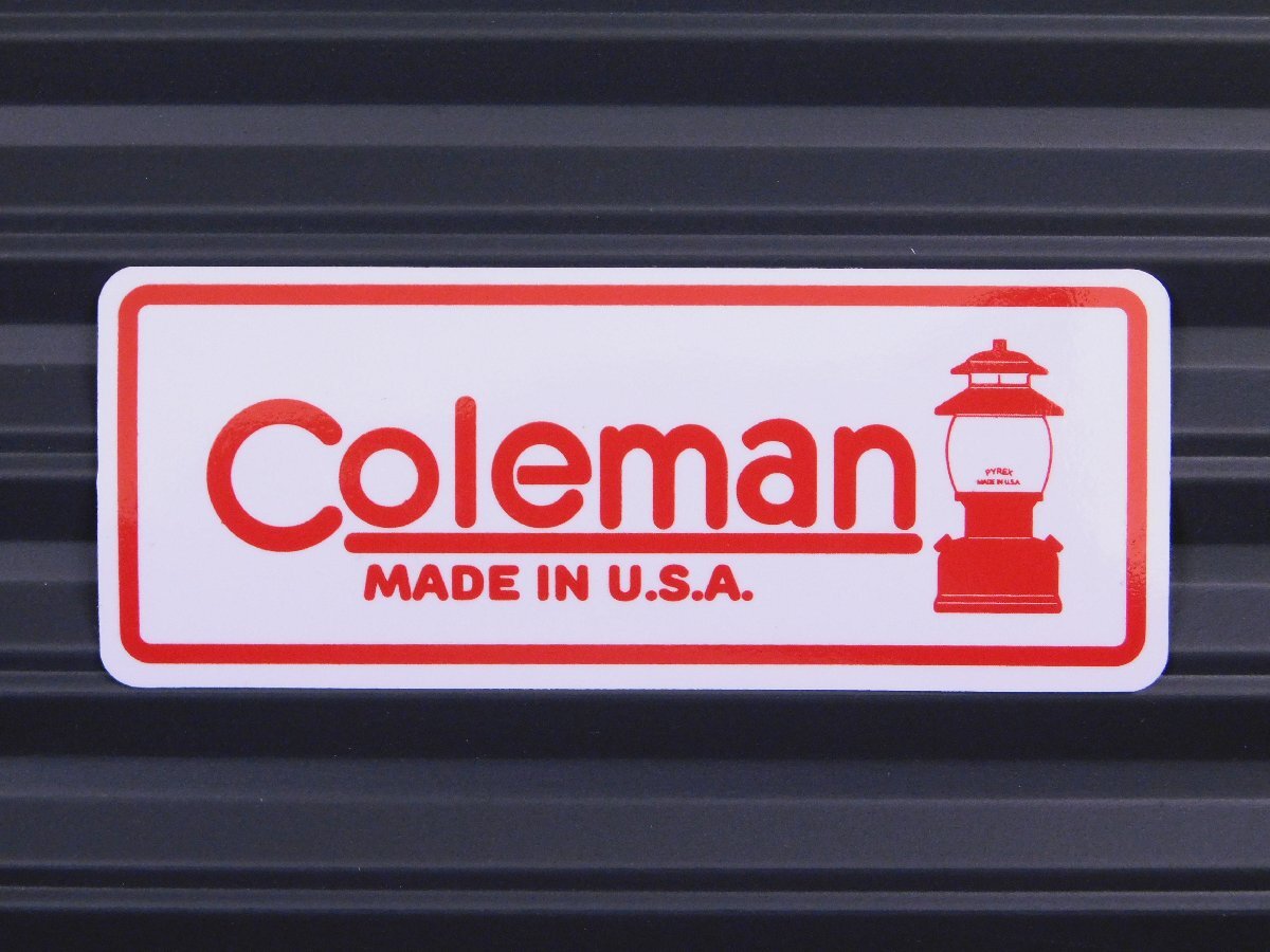 ◆送料\110◆【Coleman・コールマン】※《レーシングステッカー》 (品番ms112) アメリカン雑貨 ガレージ拍卖