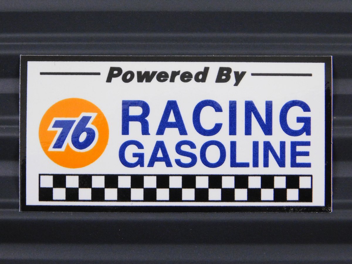 ◆送料\110◆【76 RACING GASOLINE】※《レーシングステッカー》 (品番ms003) アメリカン雑貨 ガレージ拍卖