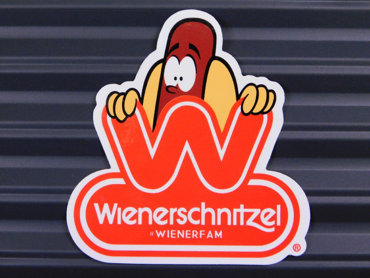 ◆送料\110◆【ウィンナーシュニッツェル】※《キャラクターステッカー》 (品番ms134) アメリカン雑貨 ガレージ拍卖