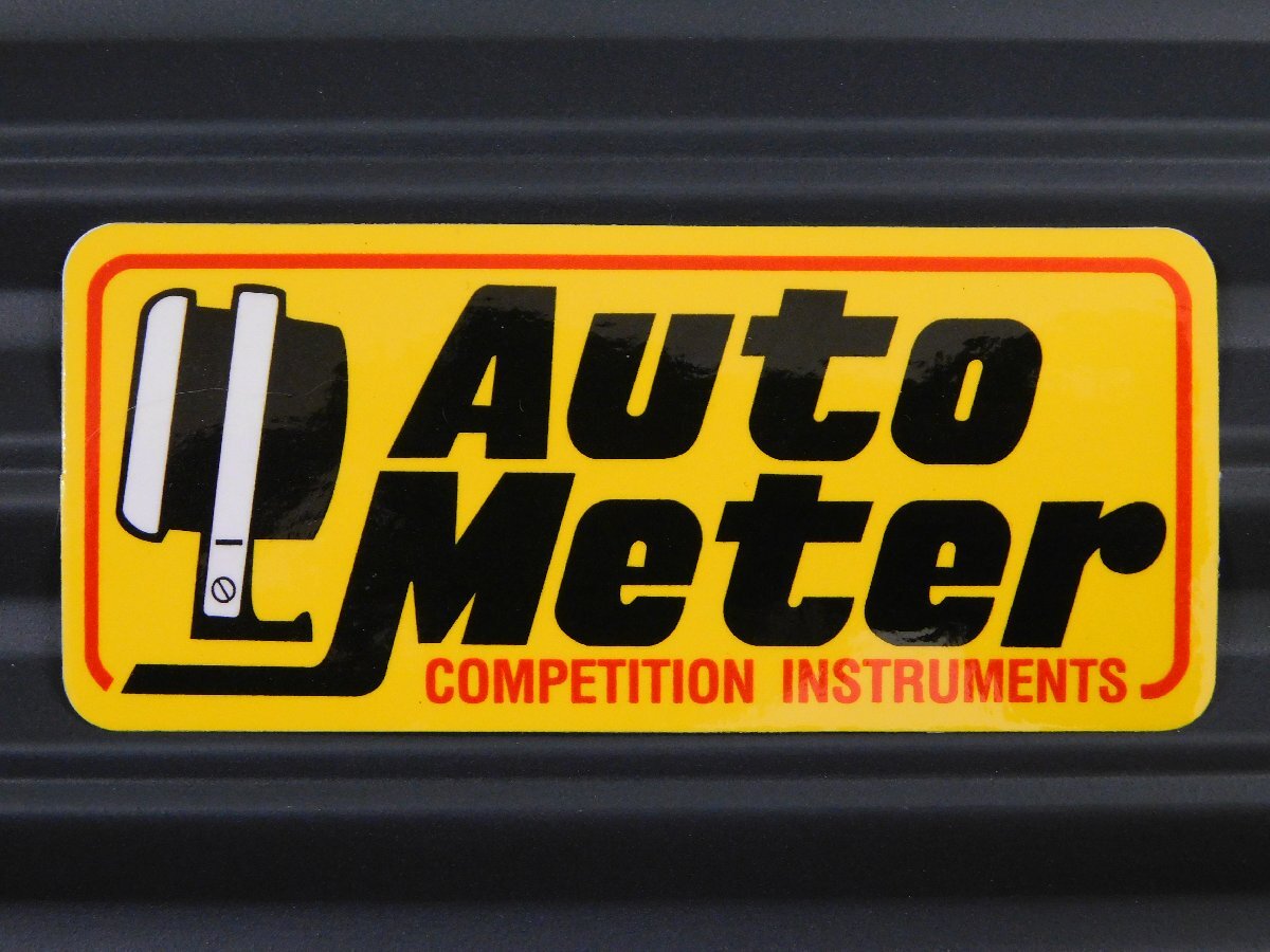 ◆送料\110◆【Auto Meter・オートメーター】※《レーシングステッカー》 (品番ms009) アメリカン雑貨 ガレージ拍卖