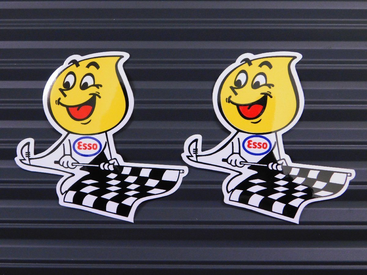 ◆送料\110◆【ESSOBOY・エッソボーイ】※《レーシングステッカー/2枚セット》 (品番ms143) アメリカン雑貨 ガレージ拍卖