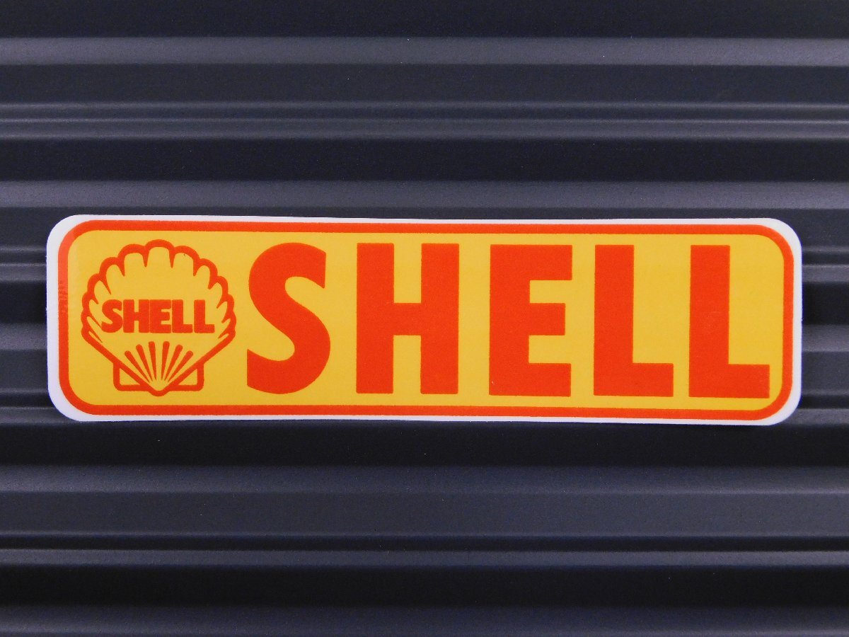 ◆送料\110◆【SHELL・シェル】※《レーシングステッカー》 (品番ms122) アメリカン雑貨 ガレージ拍卖
