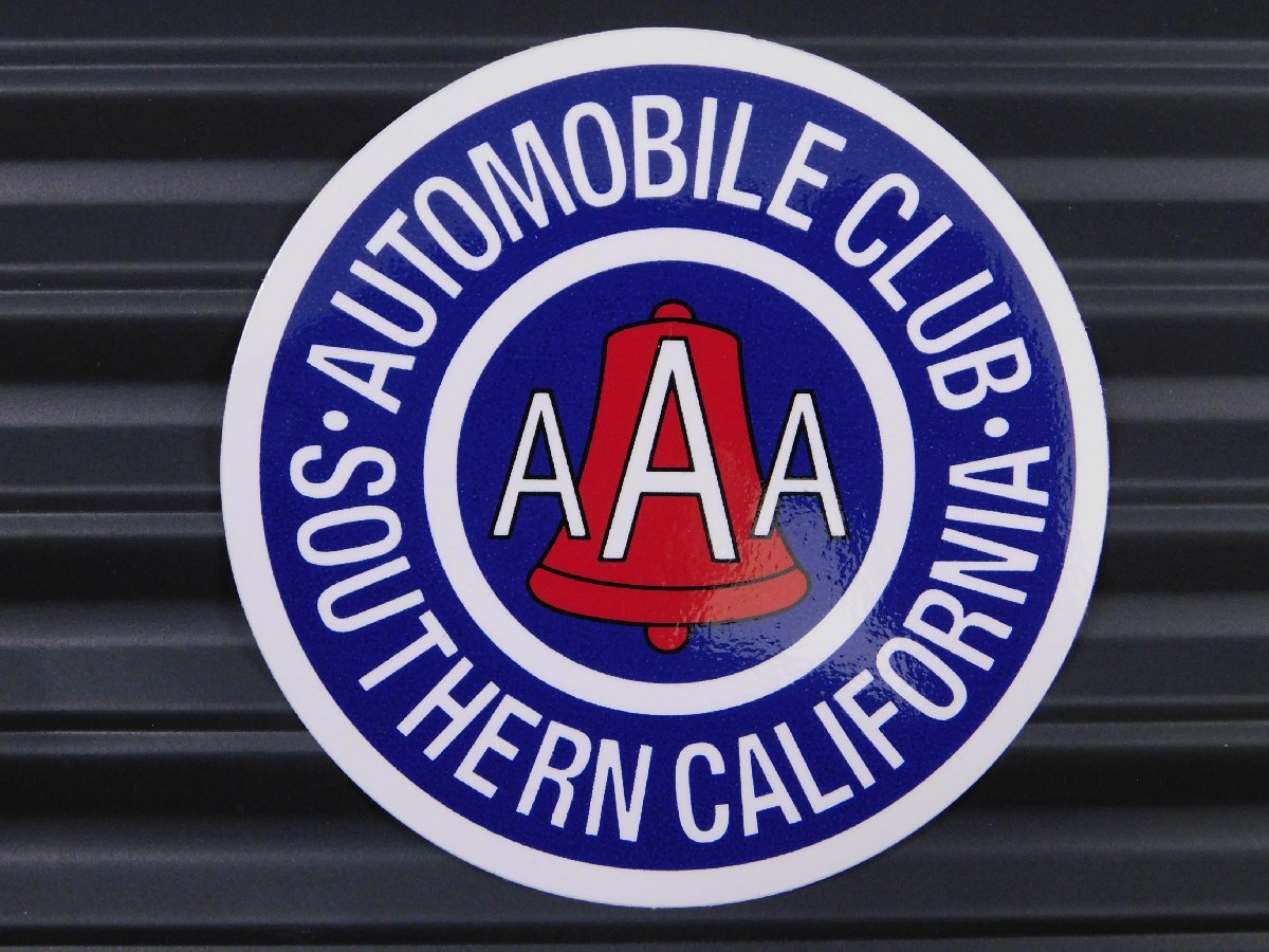 ◆送料\110◆【AAA・アメリカ自動車協会】※《レーシングステッカー》 (品番ms026) アメリカン雑貨 ガレージ拍卖