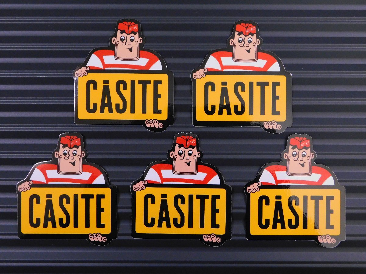 ◆送料\110◆【CASITE・キャサイト】※《レーシングステッカー/5枚セット》 (品番ms147) アメリカン雑貨 ガレージ拍卖