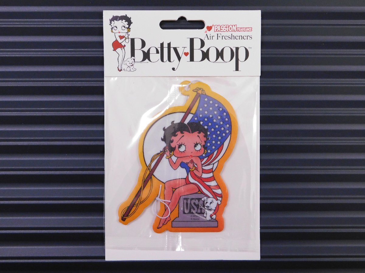 ◆送料\110◆【Betty Boop・ベティちゃん】※《エアーフレッシュナー / パッション》 品番BT-AMERICA AIR FRESHENER アメリカン雑貨拍卖